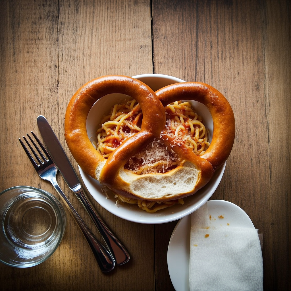A food photograph shot from above at 35mm f/2.8 with natural