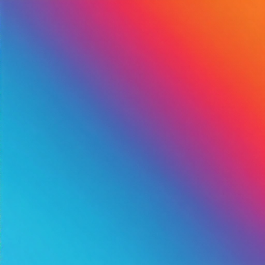 A smooth gradient on a wall going from #FF0000 (red) on the 