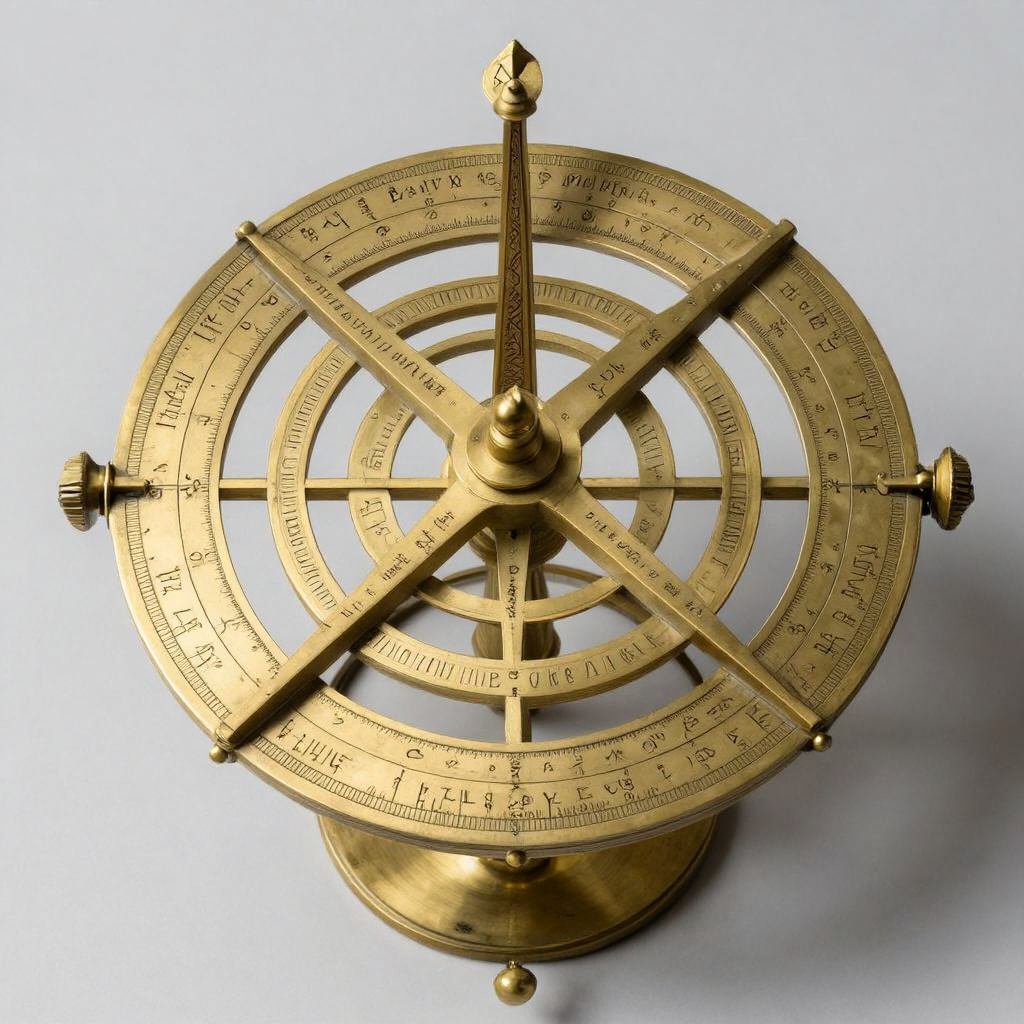 A medieval astrolabe with accurate rete, tympan, and engrave