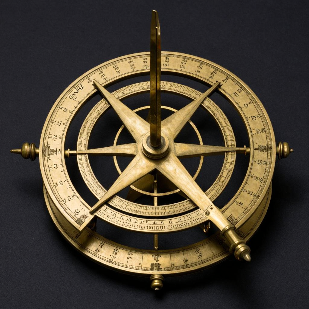 A medieval astrolabe with accurate rete, tympan, and engrave