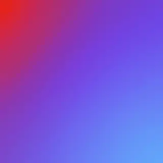 A smooth gradient on a wall going from #FF0000 (red) on the 