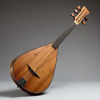 A traditional Japanese shamisen instrument with accurate thr