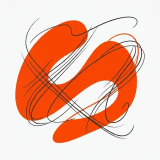 A graphic design composition with background #FAFAFA (near-w