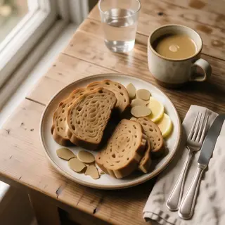 A food photograph shot from above at 35mm f/2.8 with natural
