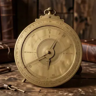 A medieval astrolabe with accurate rete, tympan, and engrave