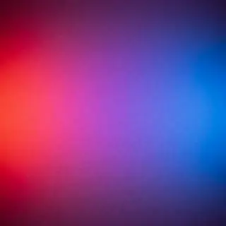A smooth gradient on a wall going from #FF0000 (red) on the 