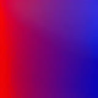 A smooth gradient on a wall going from #FF0000 (red) on the 