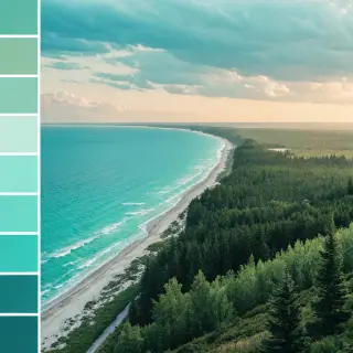 A horizontal banner with a gradient from #00C9FF (cyan) on t