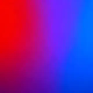 A smooth gradient on a wall going from #FF0000 (red) on the 
