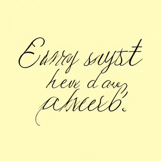 'Every sunset brings a new dawn ahead' written neatly on a p