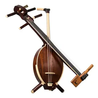 A traditional Japanese shamisen instrument with accurate thr