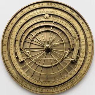 A medieval astrolabe with accurate rete, tympan, and engrave