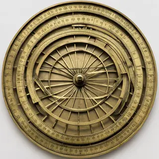 A medieval astrolabe with accurate rete, tympan, and engrave
