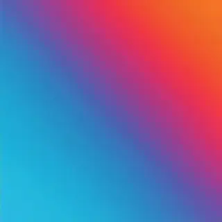 A smooth gradient on a wall going from #FF0000 (red) on the 