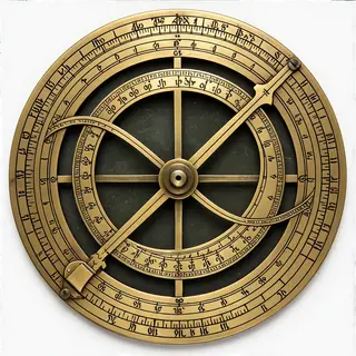 A medieval astrolabe with accurate rete, tympan, and engrave