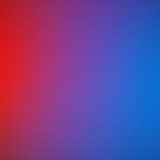 A smooth gradient on a wall going from #FF0000 (red) on the 