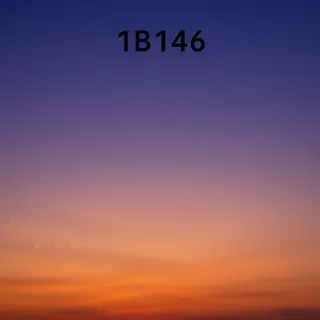 A sunset sky gradient on a flat surface from #FF6B35 (orange