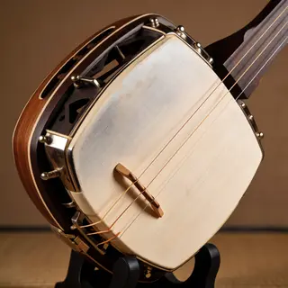 A traditional Japanese shamisen instrument with accurate thr