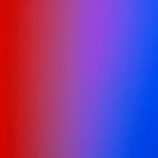 A smooth gradient on a wall going from #FF0000 (red) on the 