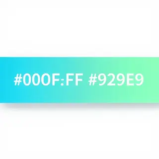 A horizontal banner with a gradient from #00C9FF (cyan) on t