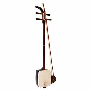 A traditional Japanese shamisen instrument with accurate thr