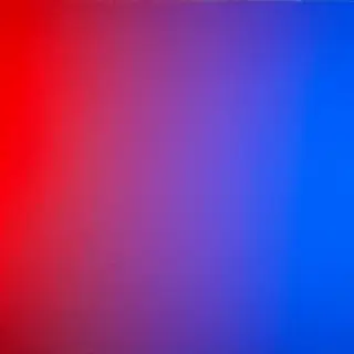 A smooth gradient on a wall going from #FF0000 (red) on the 