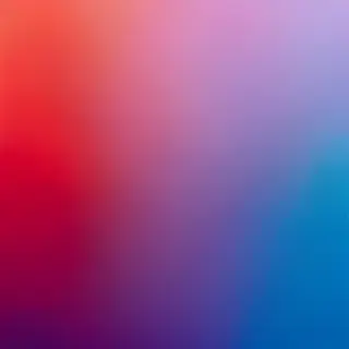 A smooth gradient on a wall going from #FF0000 (red) on the 