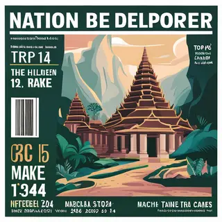 A magazine cover titled 'NATIONAL EXPLORER' with cover lines