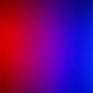 A smooth gradient on a wall going from #FF0000 (red) on the 