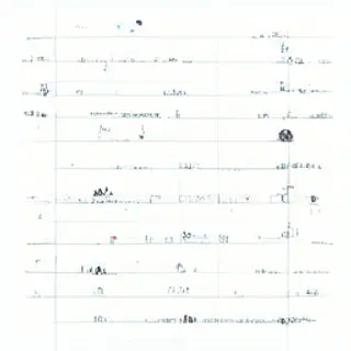 A simple line graph showing daily website visitors over one 