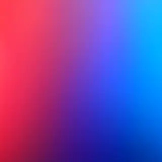 A smooth gradient on a wall going from #FF0000 (red) on the 