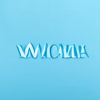 The word 'SERENITY' written large and centered on a solid li