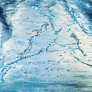 A detailed diagram of the water cycle showing evaporation fr