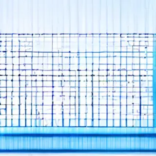 A simple line graph showing daily website visitors over one 