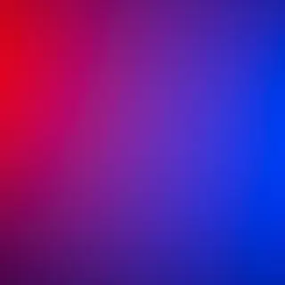 A smooth gradient on a wall going from #FF0000 (red) on the 