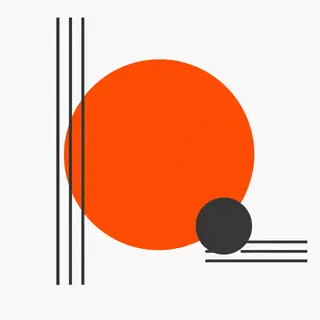 A graphic design composition with background #FAFAFA (near-w