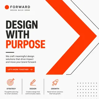 A graphic design composition with background #FAFAFA (near-w