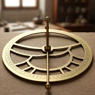 A medieval astrolabe with accurate rete, tympan, and engrave