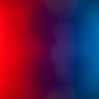 A smooth gradient on a wall going from #FF0000 (red) on the 