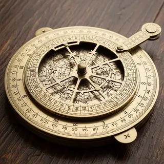 A medieval astrolabe with accurate rete, tympan, and engrave