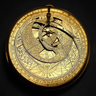 A medieval astrolabe with accurate rete, tympan, and engrave