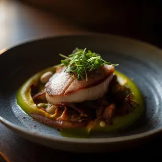 A food photograph shot from above at 35mm f/2.8 with natural
