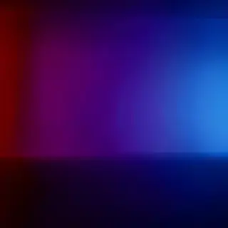 A smooth gradient on a wall going from #FF0000 (red) on the 