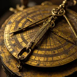 A medieval astrolabe with accurate rete, tympan, and engrave